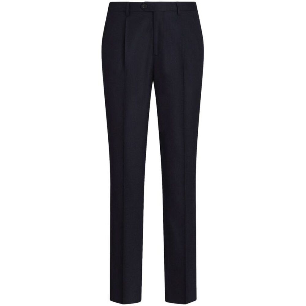 Etro Men Trousers In Stretch Wool